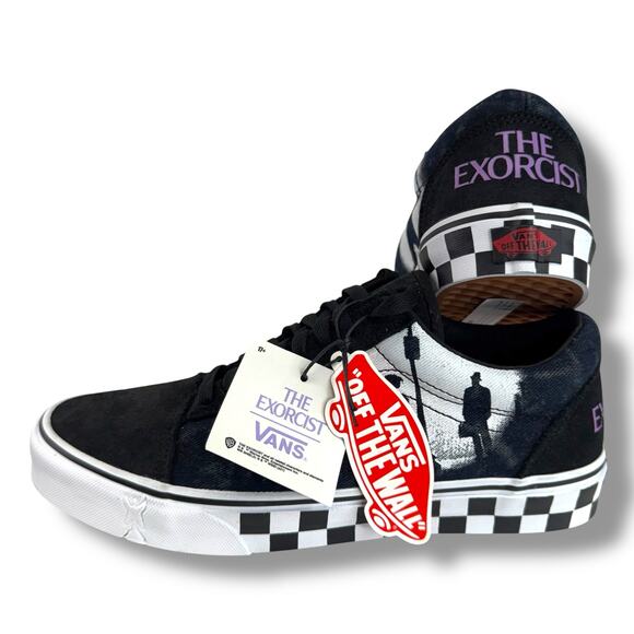 Vans X Horror House of Terror Shoes The Exorcist Old Skool Mens Size 9 - Picture 1 of 8